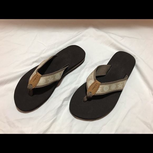 ll bean maine isle flip flops